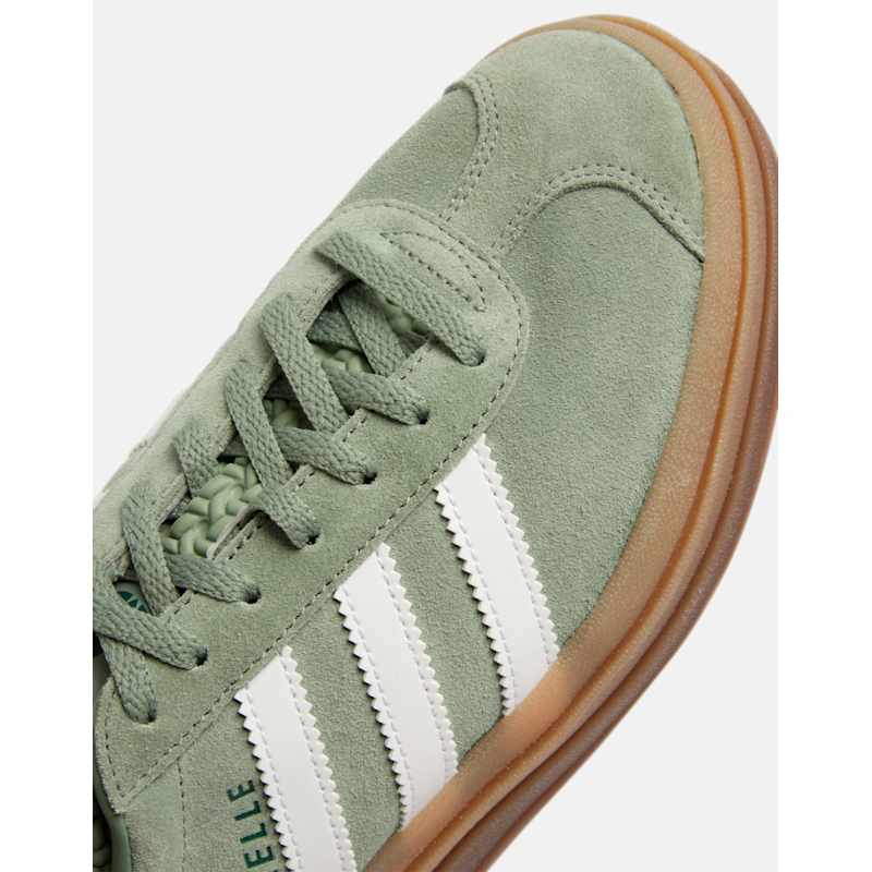 adidas gazelle silver green womens adidas Gazelle Indoor 'Green Glow Pink' Women's Shoes 5