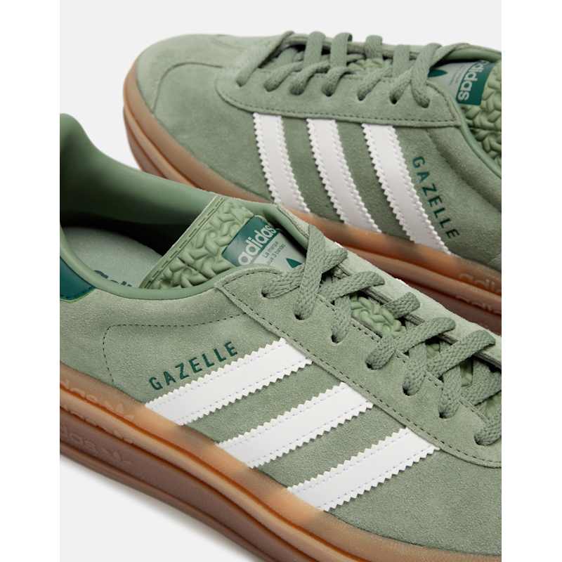 adidas gazelle silver green womens adidas Gazelle Bold Pulse Mint Pink (W) main image 1