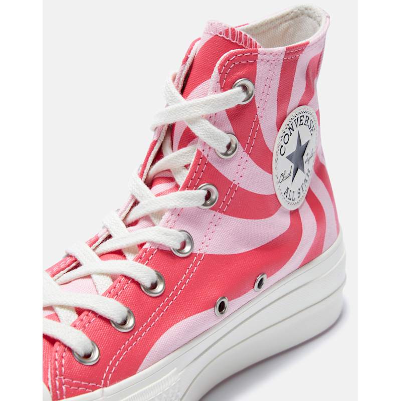 Converse Womens Chuck Taylor All Star Lift Hi Pink Life Style