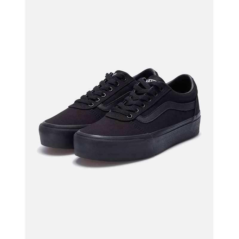 Vans Womens Ward Platform Black Life Style Sports IE