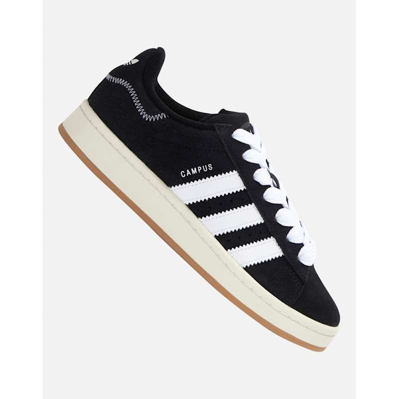 adidas gazelle silver green womens adidas Women's Originals Campus 00s "Core Black" Shoes main image 0