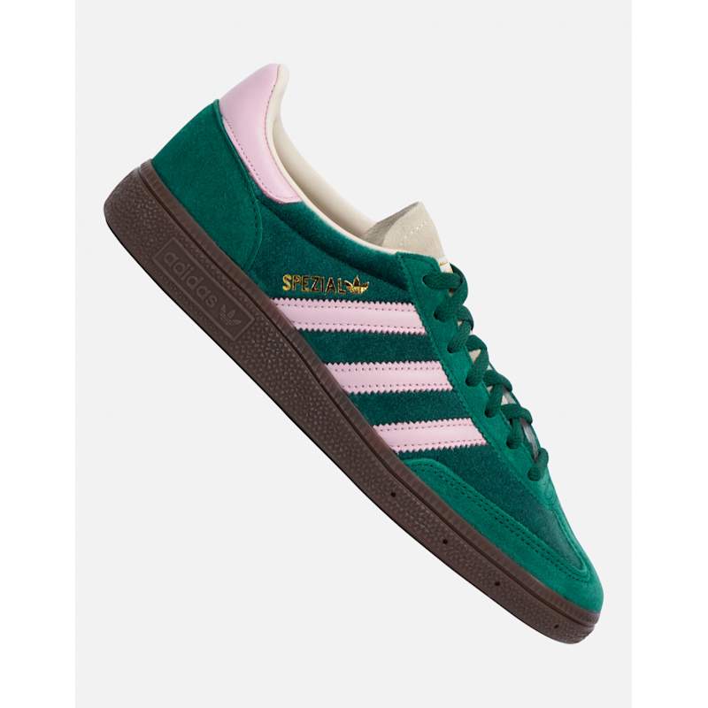 adidas gazelle silver green womens Handball Spezial Shoes Aurora Ivy/Ash Green/Gum – Karen Walker main image 0