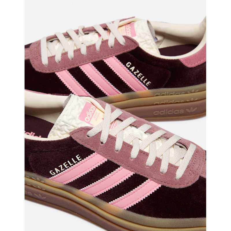 adidas Originals Womens Gazelle Bold WH - Brown | Life Style Sports EU