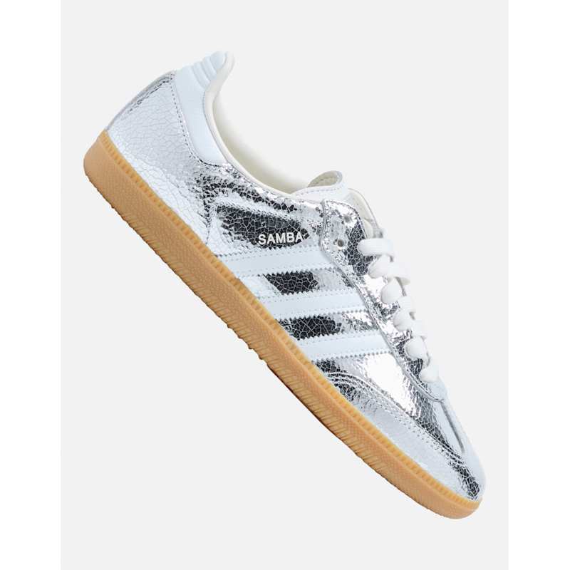 adidas Originals Womens Samba OG - Silver | Life Style Sports EU