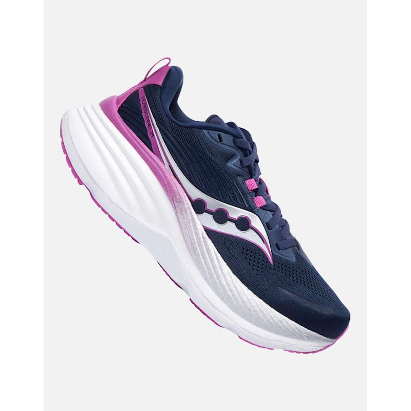Saucony Womens Hurricane 24 Navy Life Style Sports UK