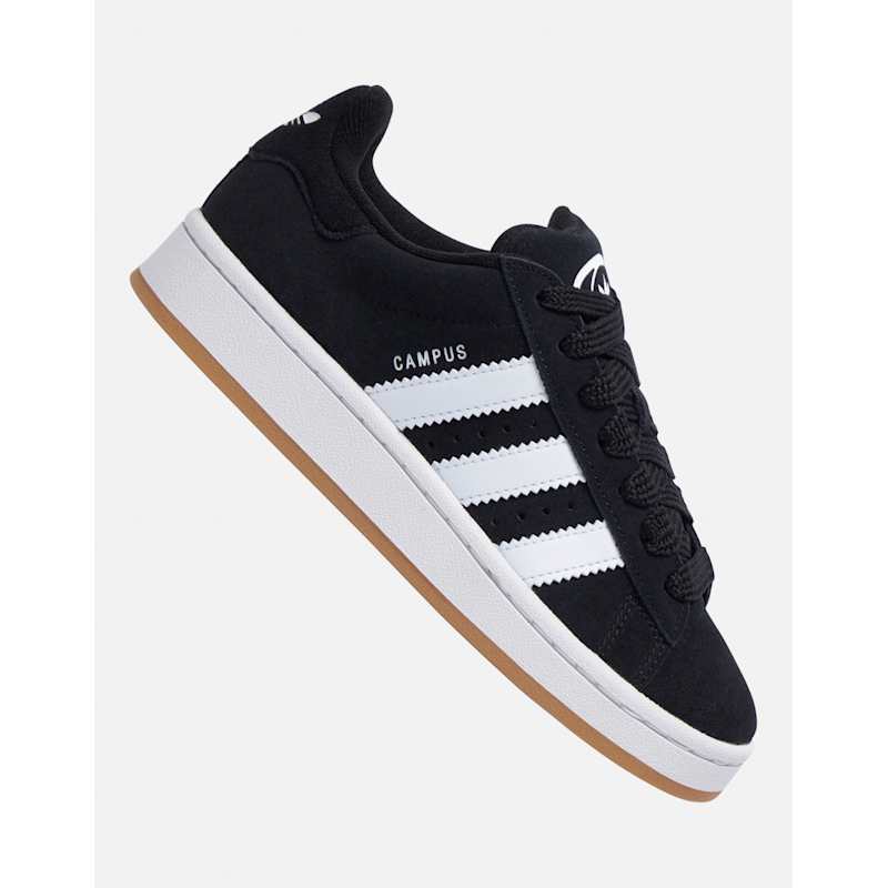 adidas gazelle silver green womens adidas Originals Campus 00s Kids Shoes - Black / White main image 1