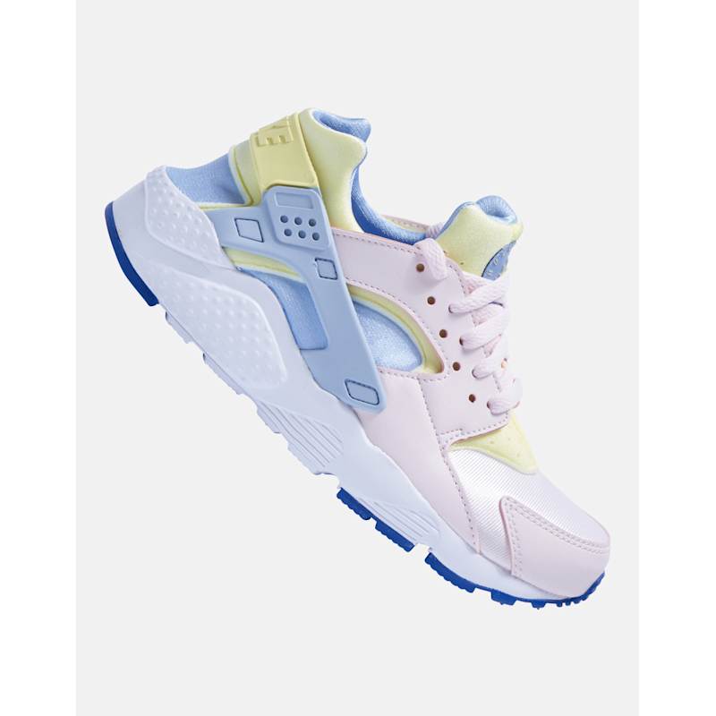 Nike Older Girls Huarache Run WH Pink Life Style Sports IE