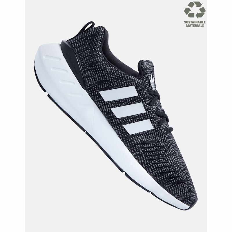 adidas Originals Older Kids Swift Run 22 Black Life Style