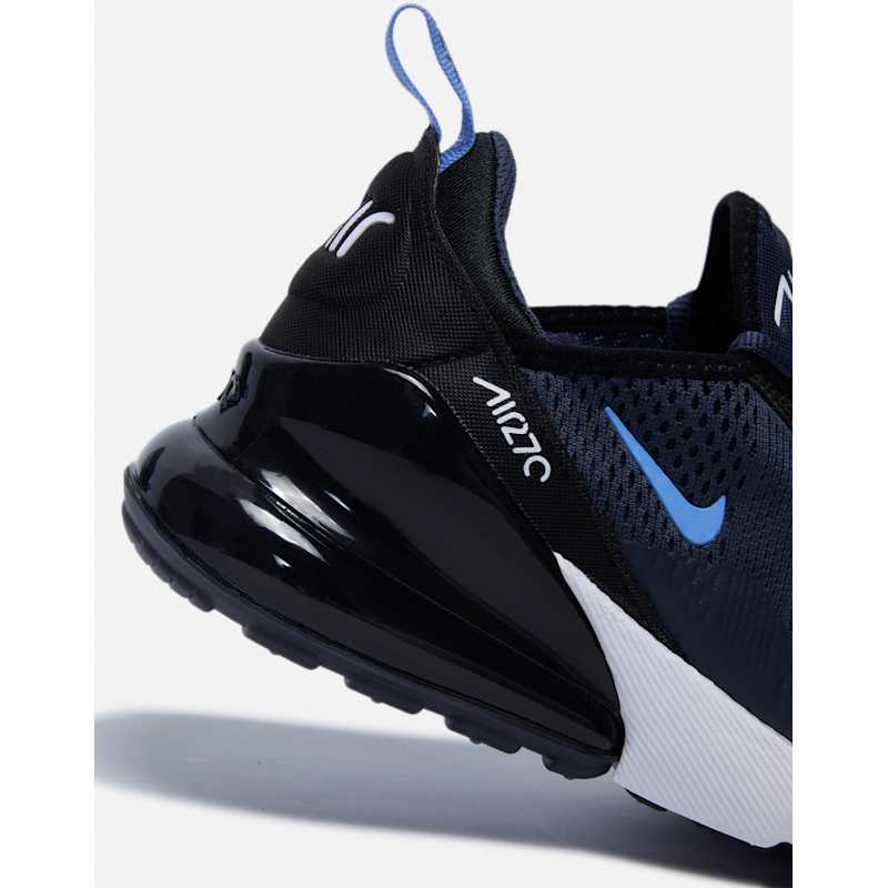 And Blue Junior Size '270 Nike Older Kids Air Max 270 WH Navy