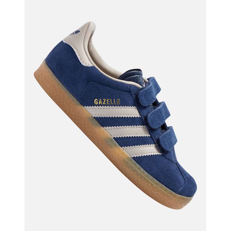 adidas gazelle silver green womens adidas Originals Gazelle Trainers in Light Blue main image 0