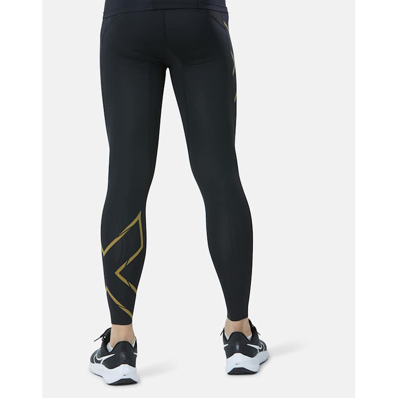 2XU Mens Light Speed Compression Tights - Black | Life Style Sports UK