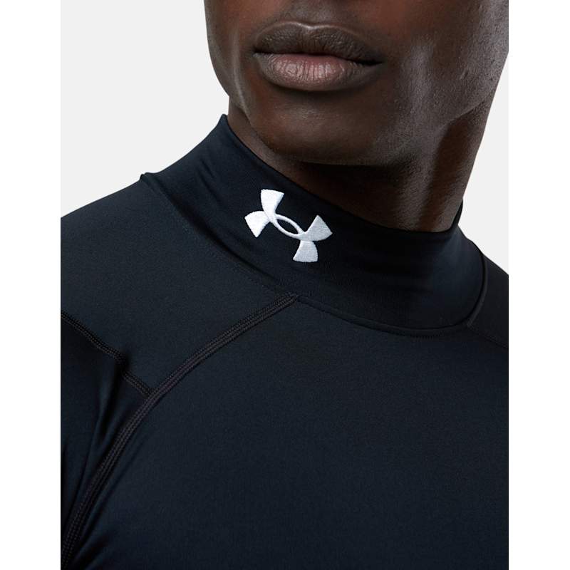 Turtle Neck Mens Under Armour Compression Shirt Under Armour White