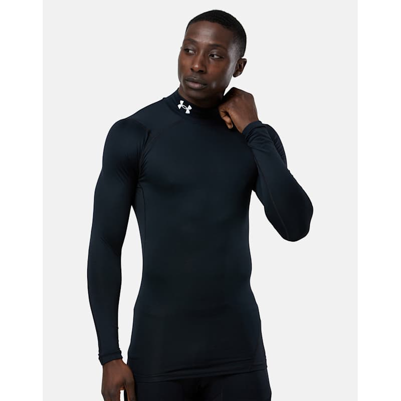 Under Armour Mens Cold Gear Armour Compression Mock Neck Top