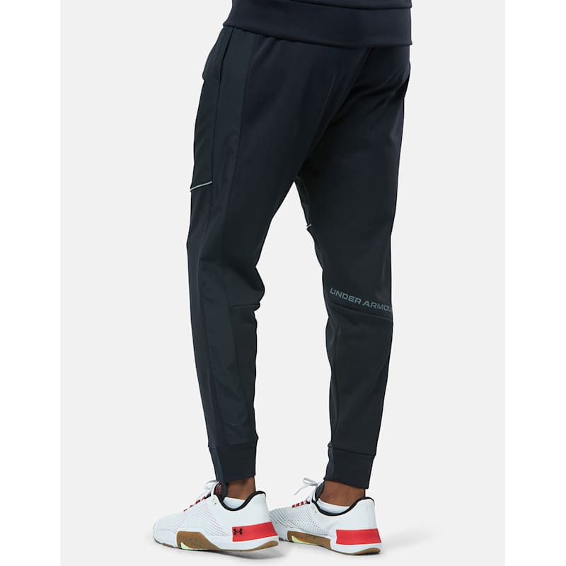 Under Armour Mens Armour Fleece Storm Pants WH Black Life