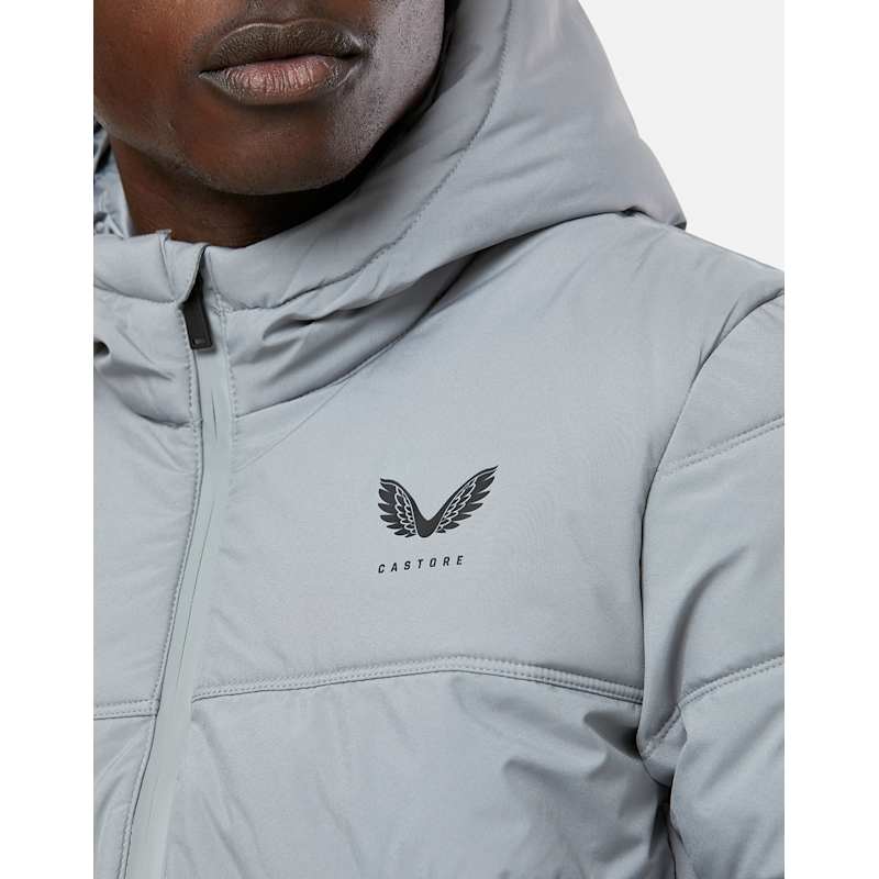 Castore Mens Insulated Jacket - Grey | Life Style Sports UK