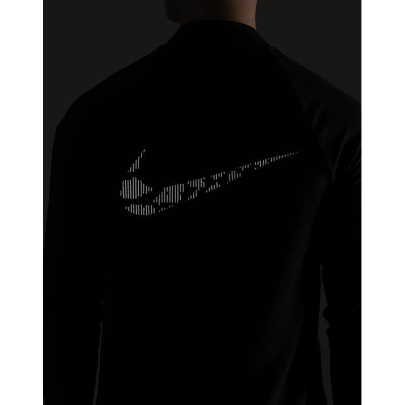 Nike Mens Run Division Element Half Zip WH - Black | Life Style