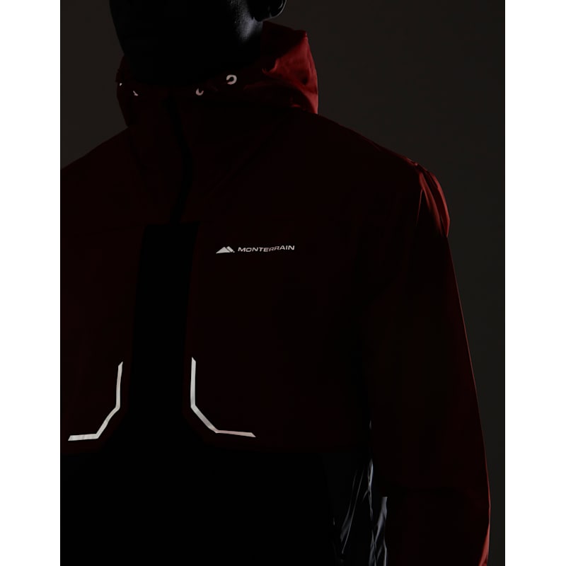 Monterrain Mens Chase Windrunner Red Life Style Sports UK