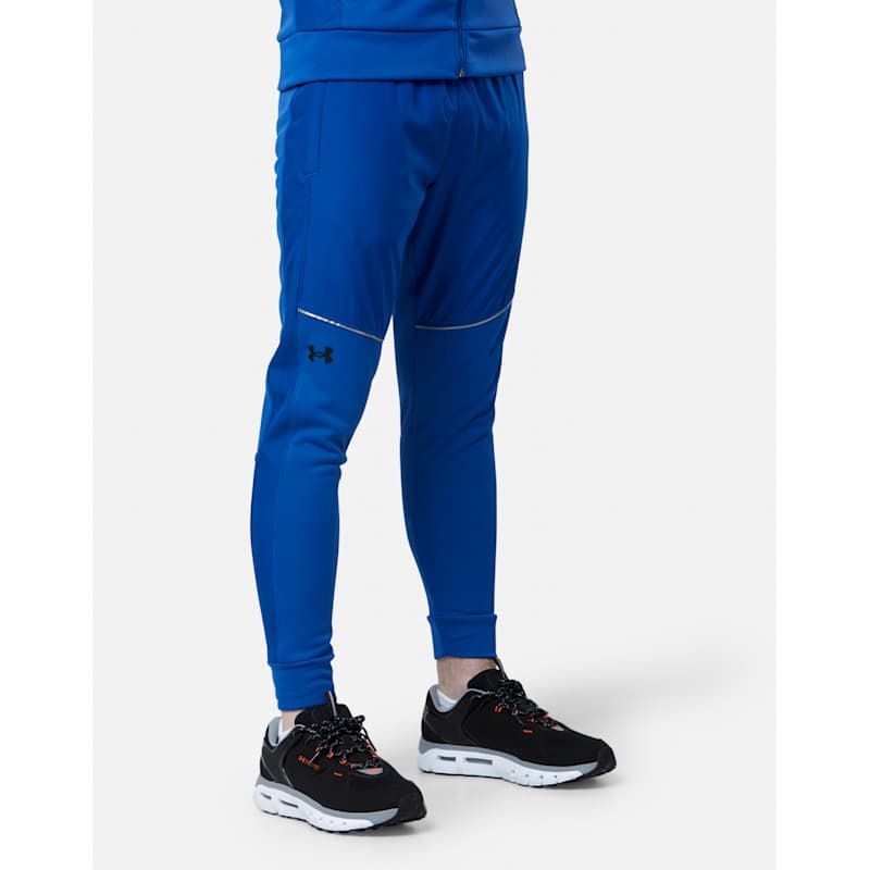 Under Armour Mens Armour Fleece Storm Pants WH Blue Life Style