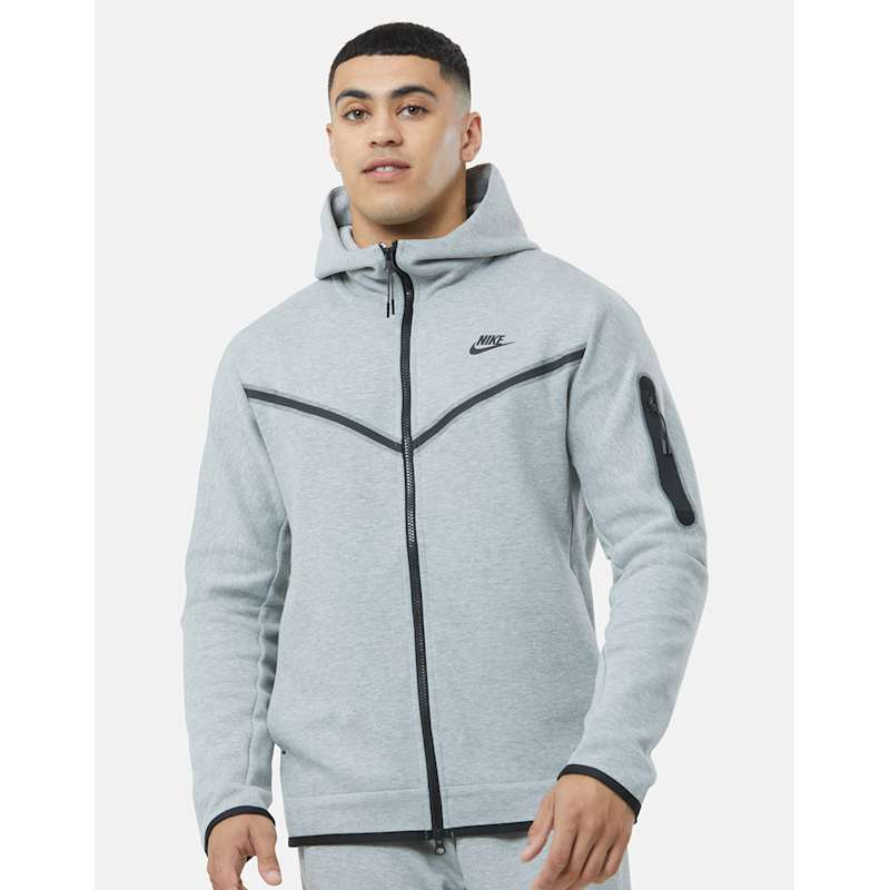Jacket Nike Nike League Fleece Tracksuit Grey Nike Mens Tech
