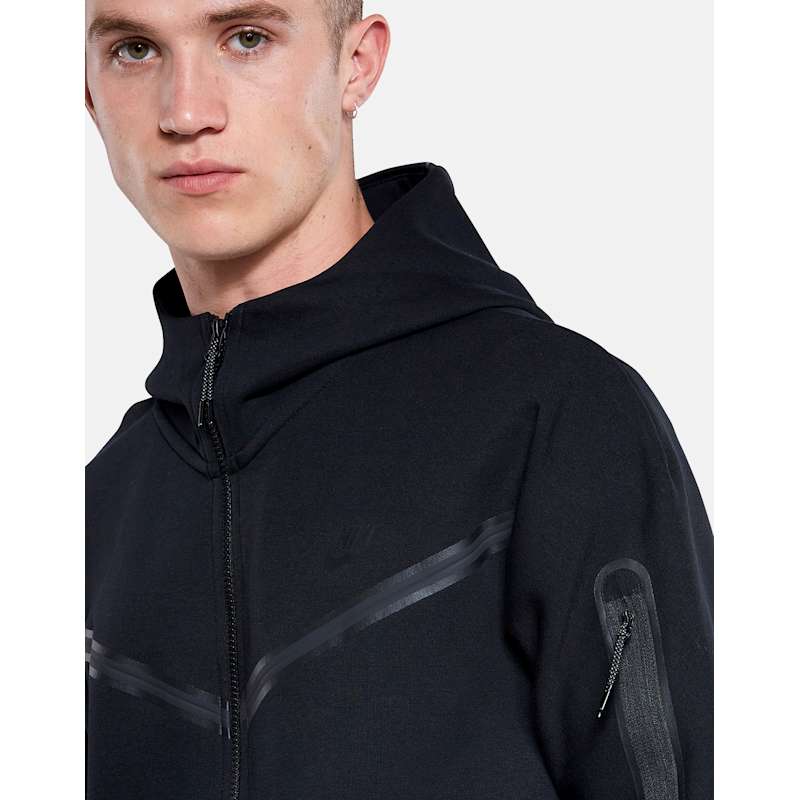 Nike Mens Tech Fleece Hoodie - Black | Life Style Sports EU