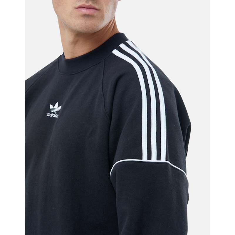 adidas Originals Mens Rekive Crew Neck Sweatshirt - Black