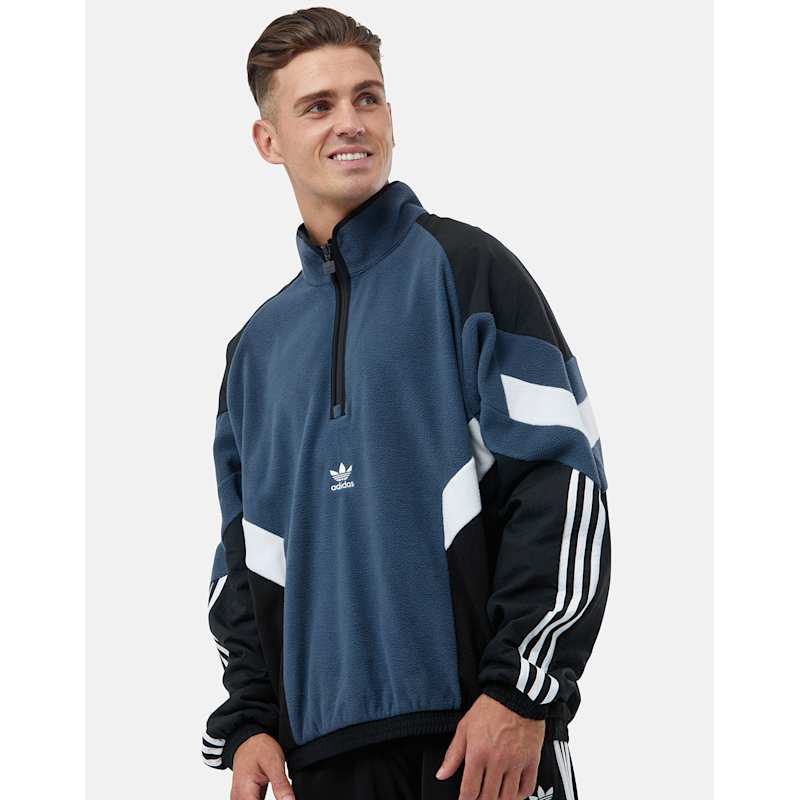 Jacket Adidas Fleece Half Zip Adidas Originals Mens Rekive Polar