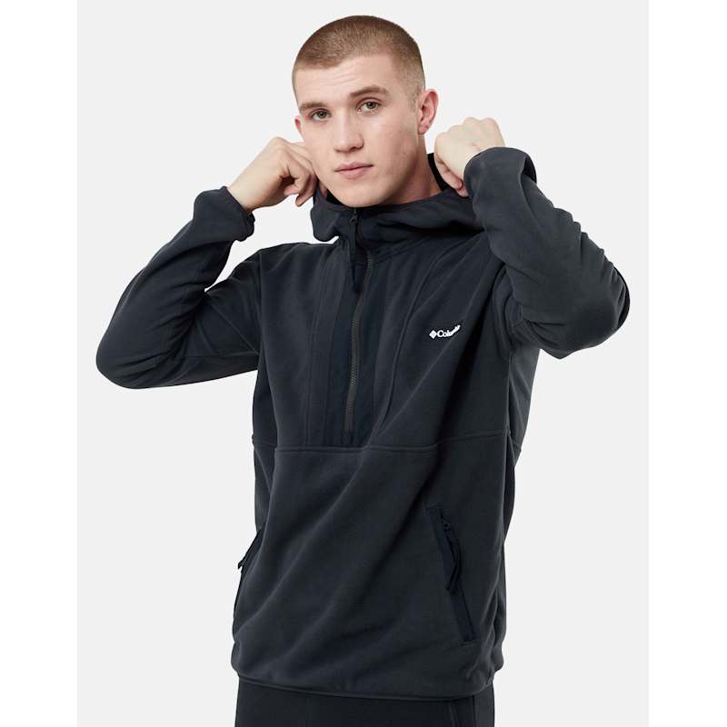 Columbia Mens Backbowl Half Zip Fleece Hoodie