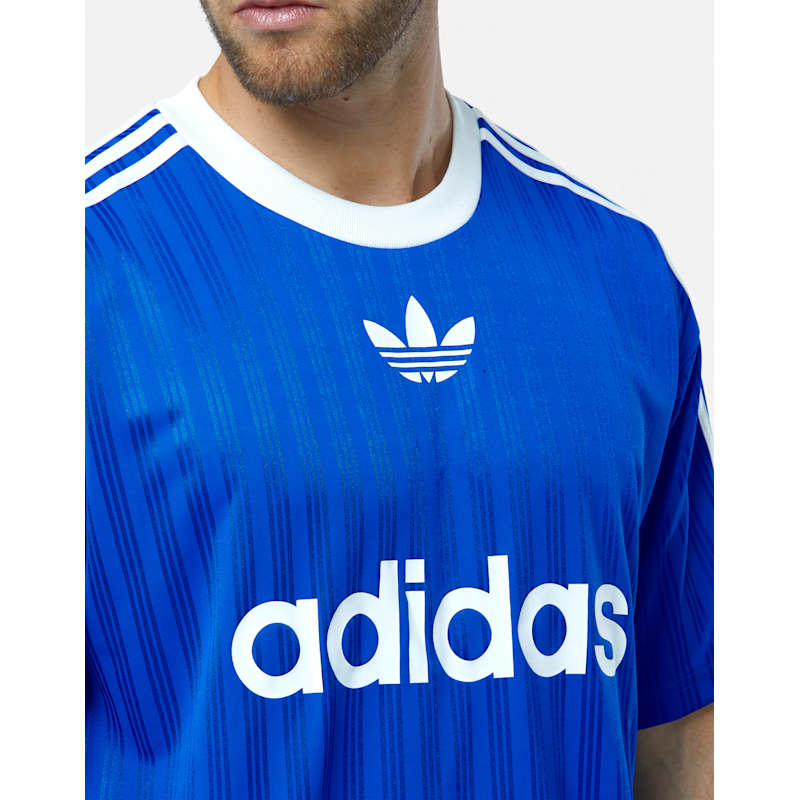 adidas Originals Mens Adicolor Poly T-shirt - Blue | Life Style