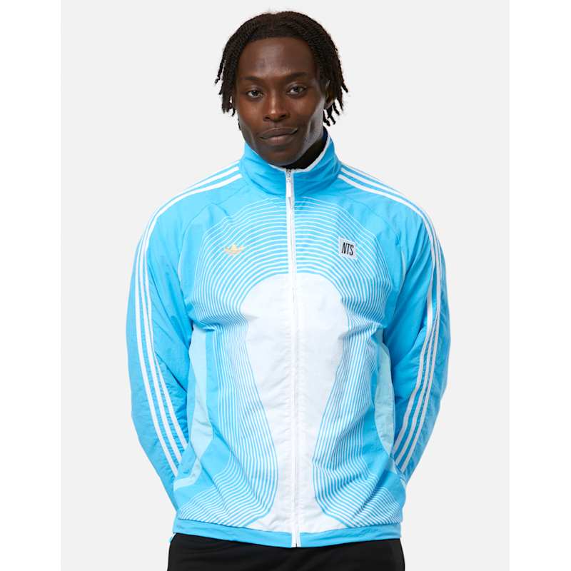 adidas Originals Mens NTS Track Top - Blue | Life Style Sports IE