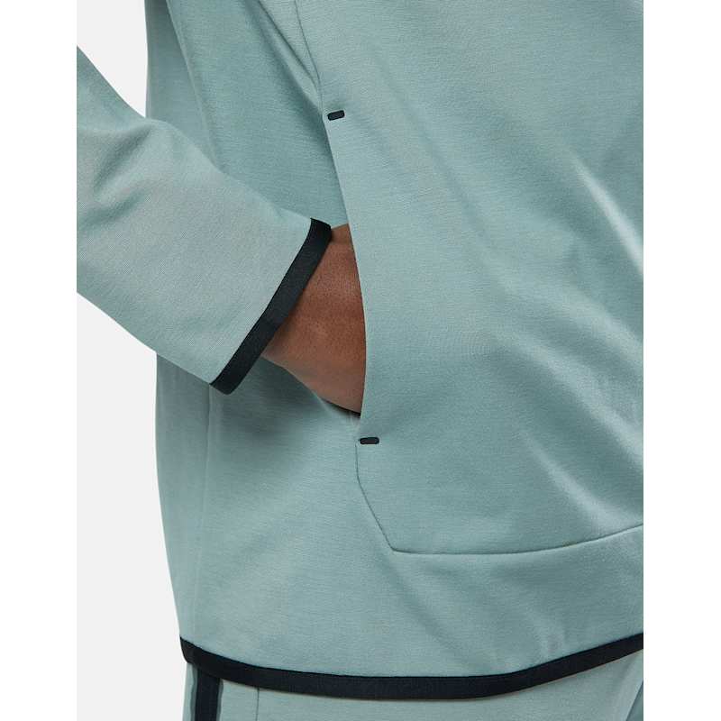 Nike Mens Tech Fleece Light Weight Full Zip Hoodie Grey Life