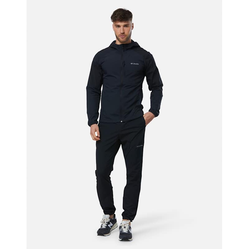 メンズウェア CORDURA NYLON PULLOVER JACKET&PANTS Columbia Mens Tech Nylon Jacket - Black | Life Style Sports UK