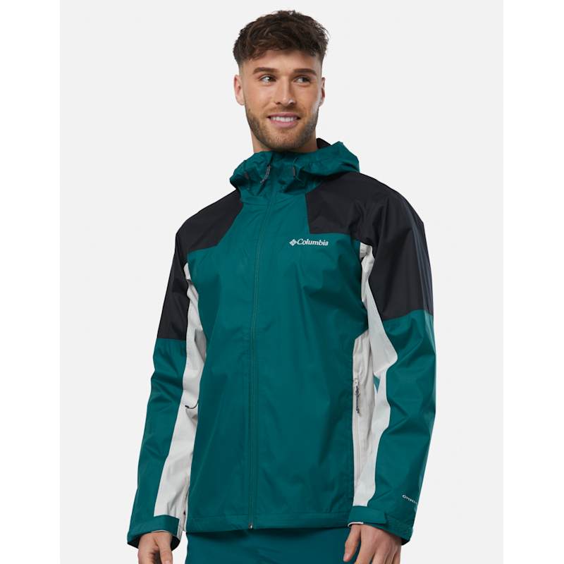 Columbia Mens Inner Limits Jacket Blue Life Style Sports IE