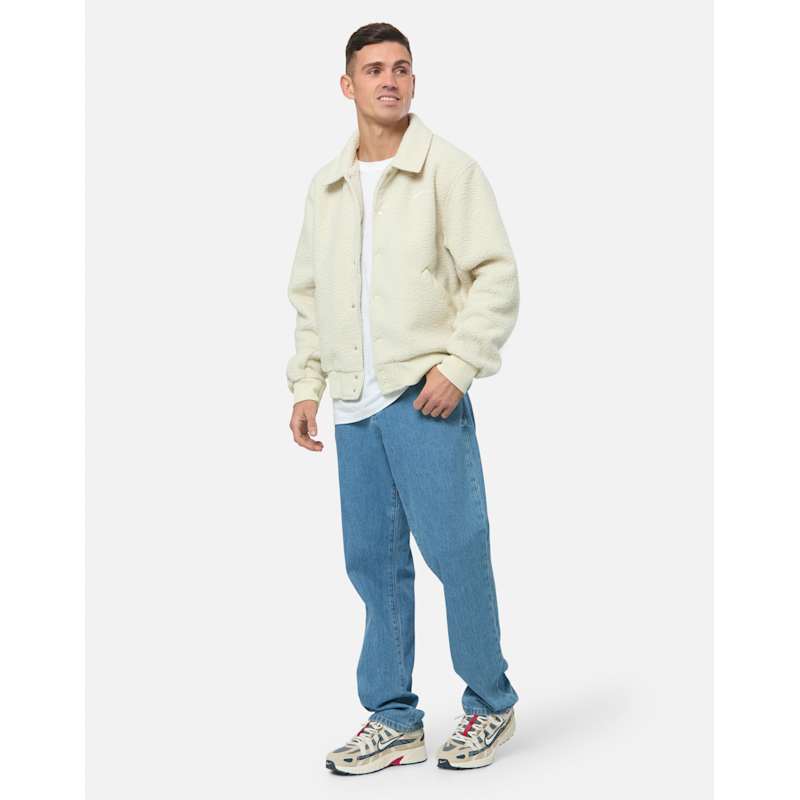 Nike Mens Club Sherpa FZ Jacket - Cream | Life Style Sports UK