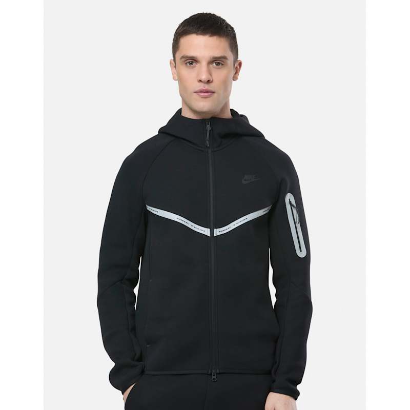 NIKE Reflective Tech Fleece【専用】 Blue Nike Tech Fleece Reflective Hoodie - JD Sports NZ