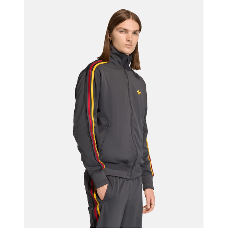 adidas Originals Mens Firebird Track Top - Grey | Life Style Sports IE