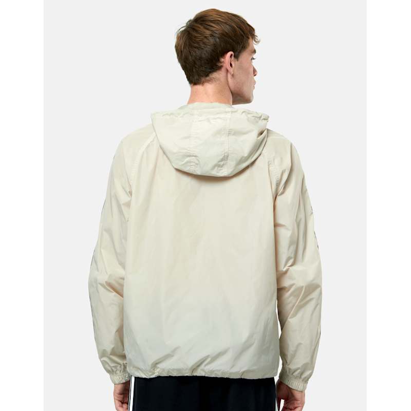 adidas Originals Mens 3 Stripe Windbreaker - Cream | Life