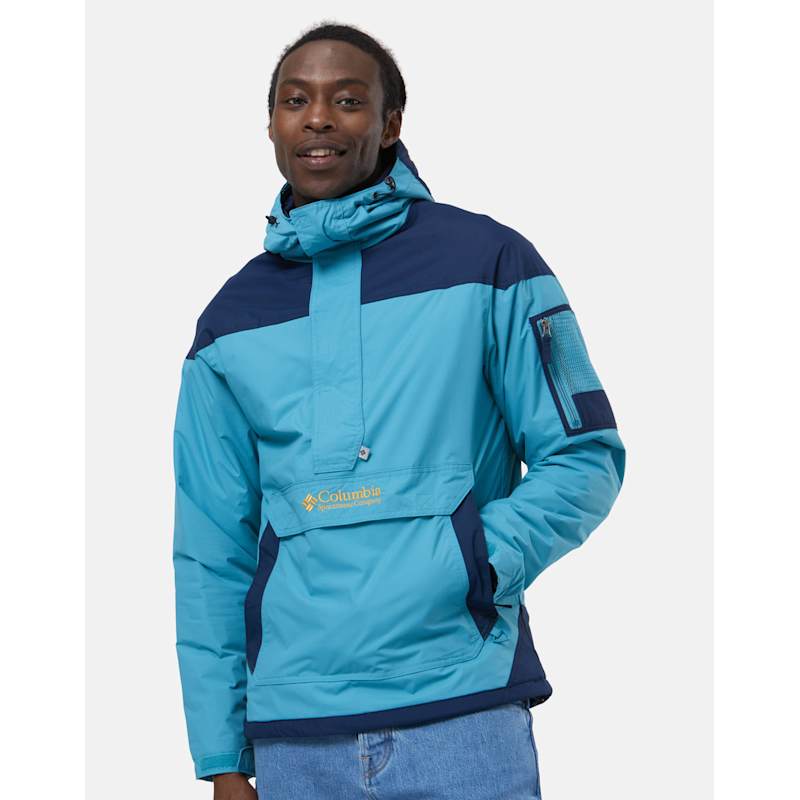 Columbia Mens Challenger Pullover Jacket - Blue | Life Style Sports EU