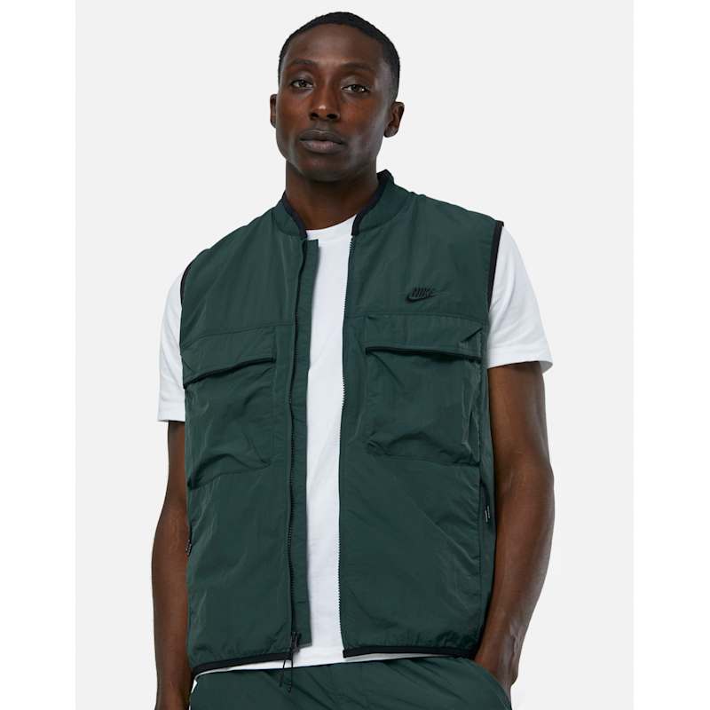 Nike Mens Tech Woven Vest WH - Green | Life Style Sports IE