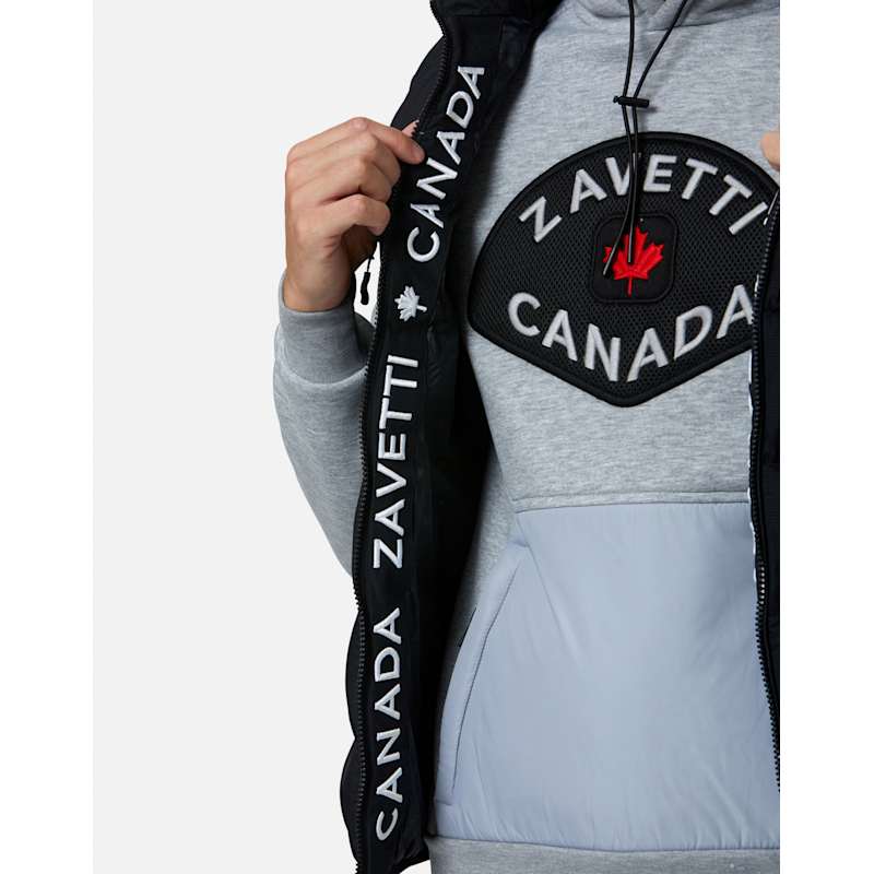 Zavetti Canada MALVINI GILET WH Black Life Style Sports IE