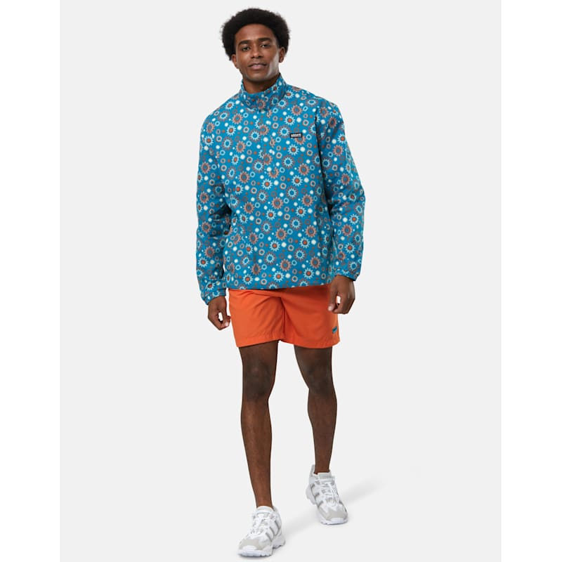 adidas Originals Mens Adventure Half Zip Anorak Jacket - Blue