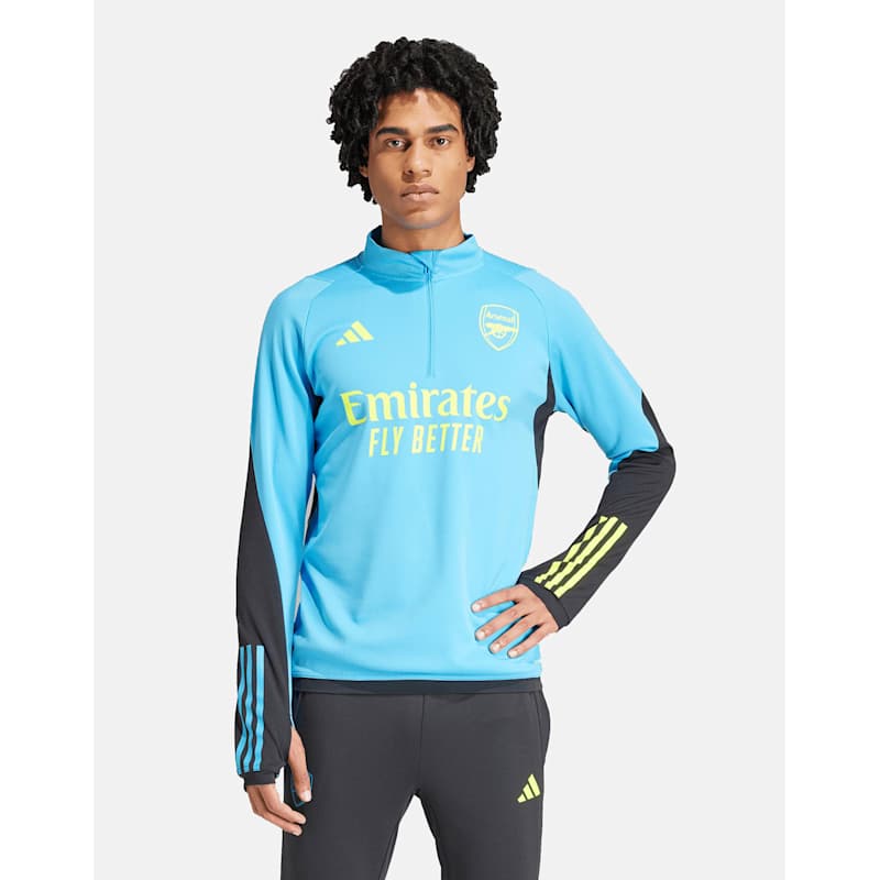 adidas Adults Arsenal Training Half Zip Top - Blue | Life Style