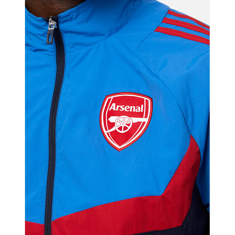 adidas Adults Arsenal Woven Jacket - Blue | Life Style Sports EU