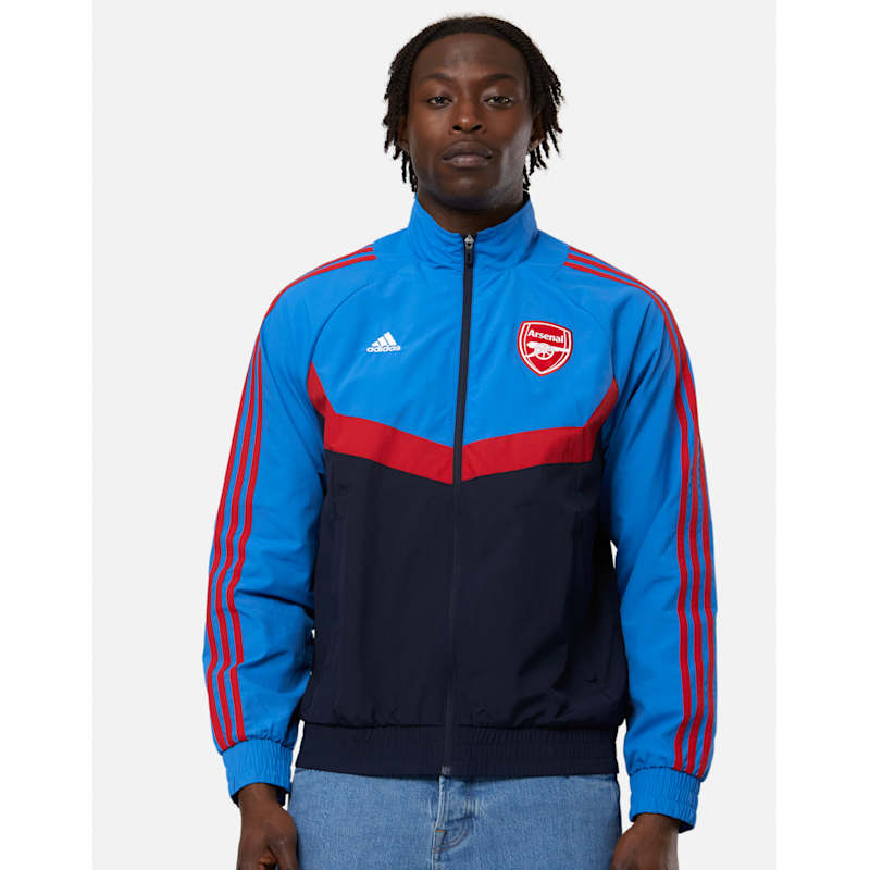 adidas Adults Arsenal Woven Jacket - Blue | Life Style Sports IE