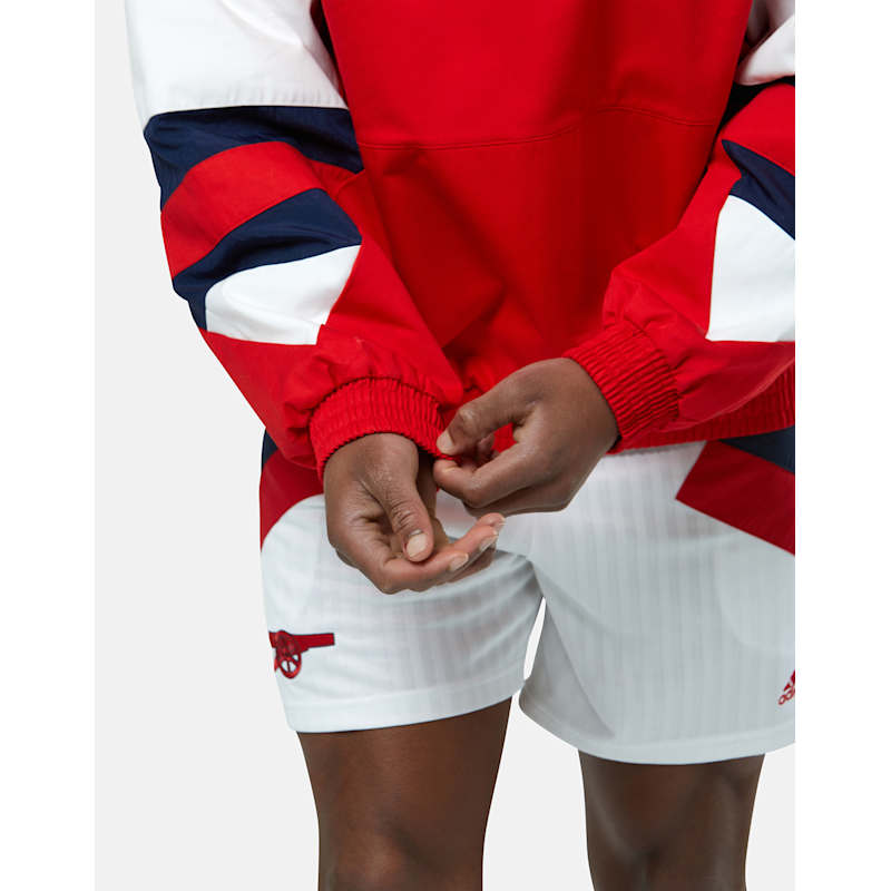 adidas Adult Arsenal Icon Half Zip Top - Red | Life Style Sports UK