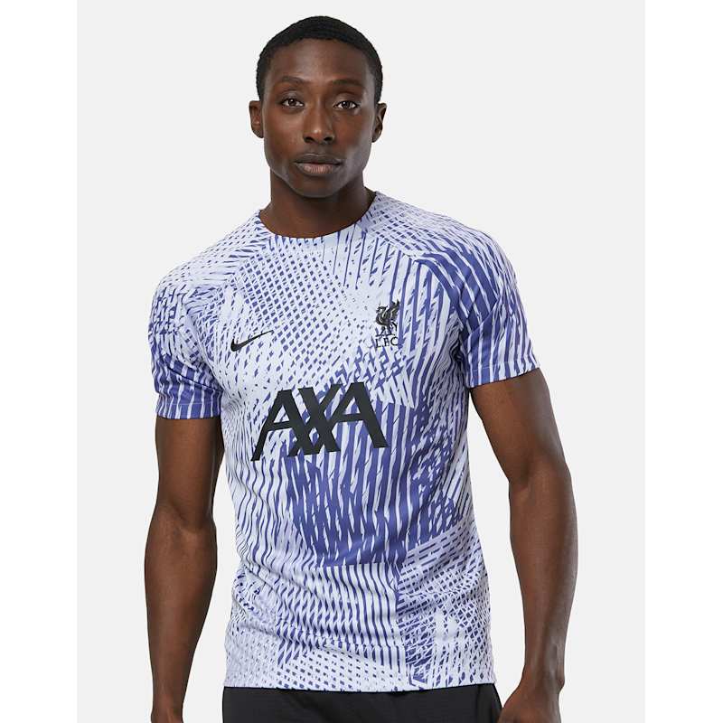 Liverpool リバプール NIKE プラクティス Tシャツ NIKE Nike Adults Liverpool 22/23 Away Pre Match T-Shirt - Purple | Life