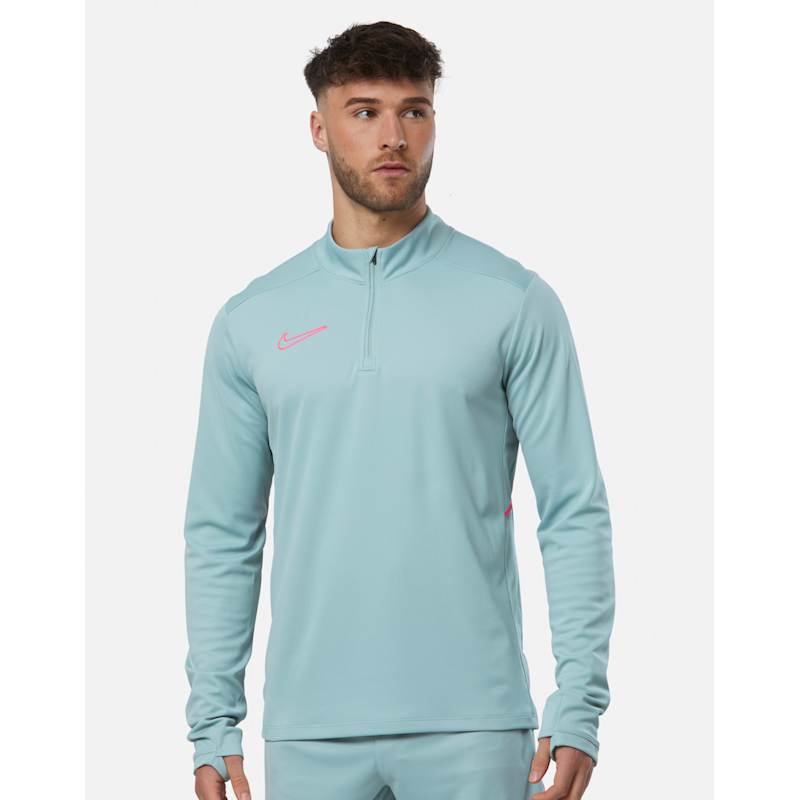 Nike Mens Academy Half Zip Top Blue Life Style Sports UK