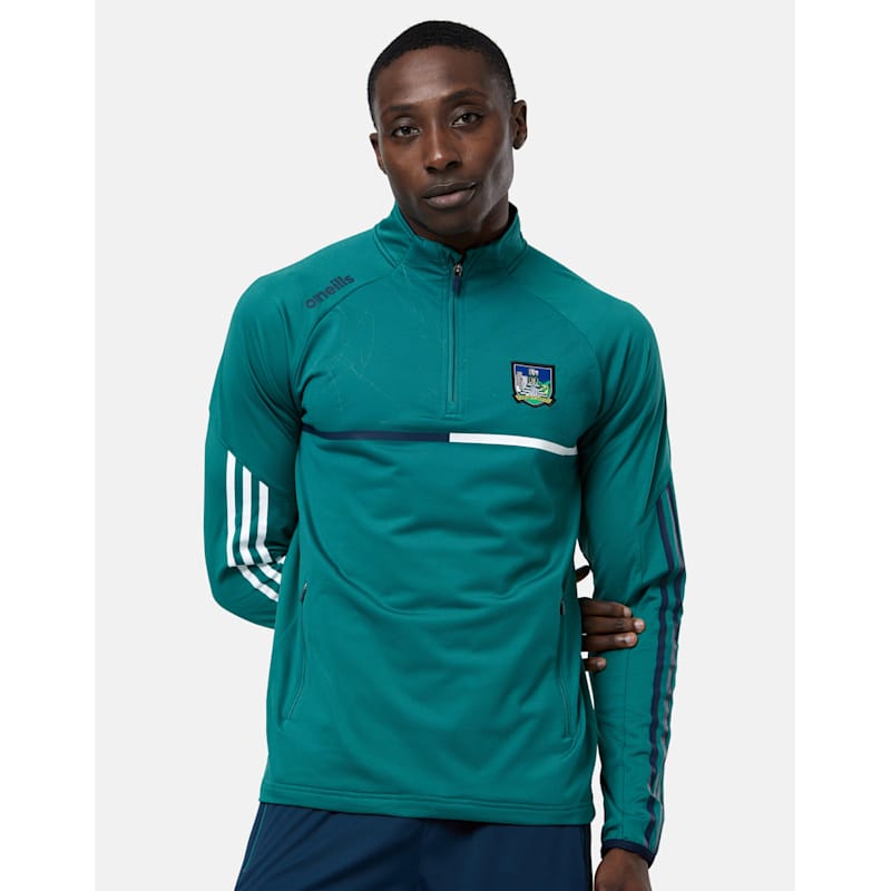 O'Neills Adult Limerick Dolmen Half Zip Top - Green | Life Style