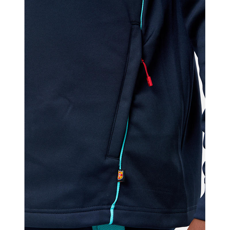 Sweat capuche Rugby Noir - Esprit Rugby