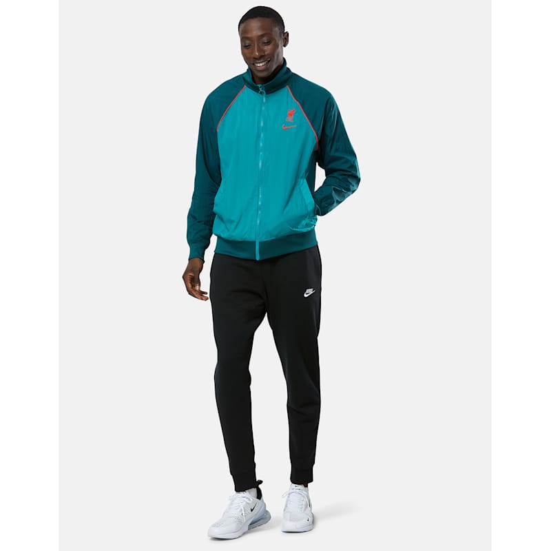 Nike Adults Liverpool Track Jacket - Green | Life Style Sports IE