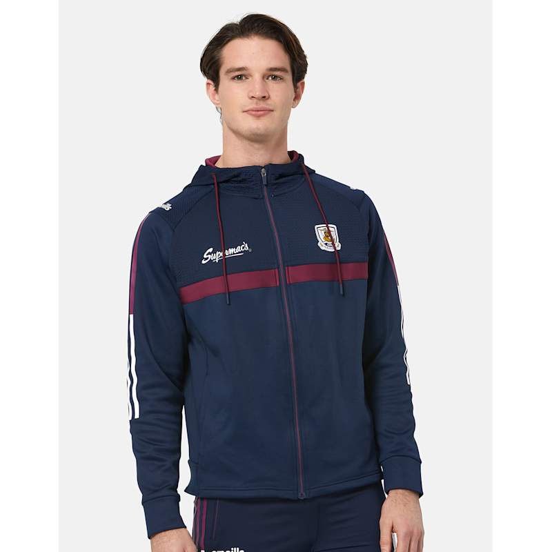 O'Neills Adults Galway Peak Tech Fleece Hoodie Navy Life Style